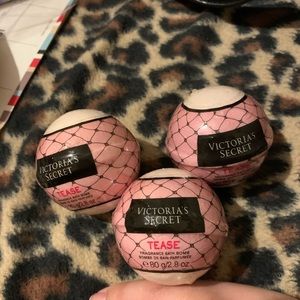 Victoria secret tease bath bombs